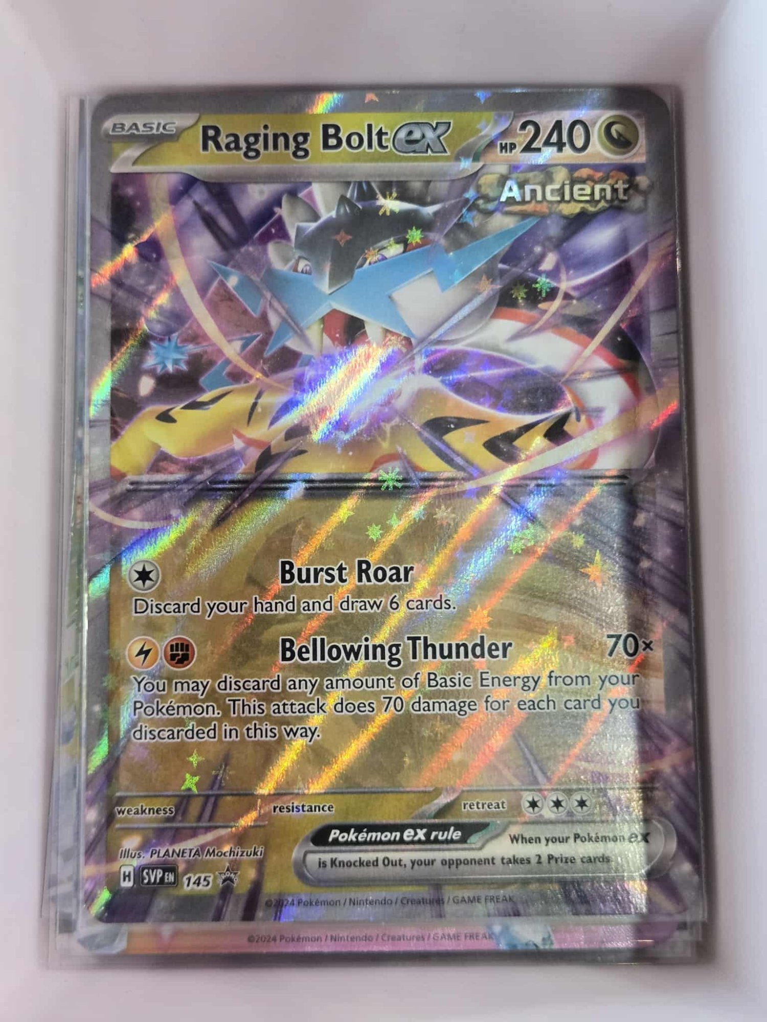 Image of Raging Bolt ex Scarlet and Violet Promos (svp) #145