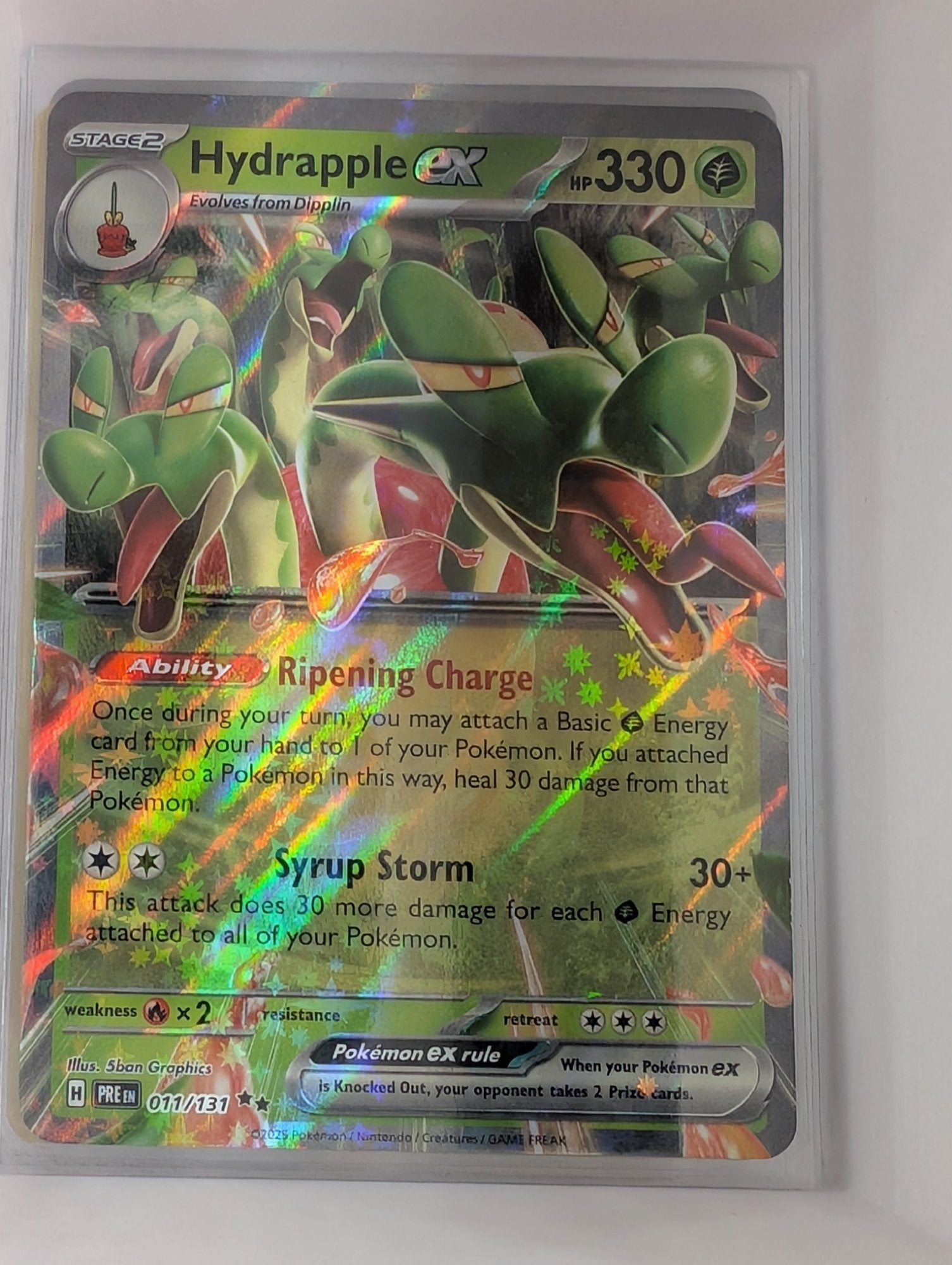 Image of Hydrapple ex Prismatic Evolutions (PRE) #11