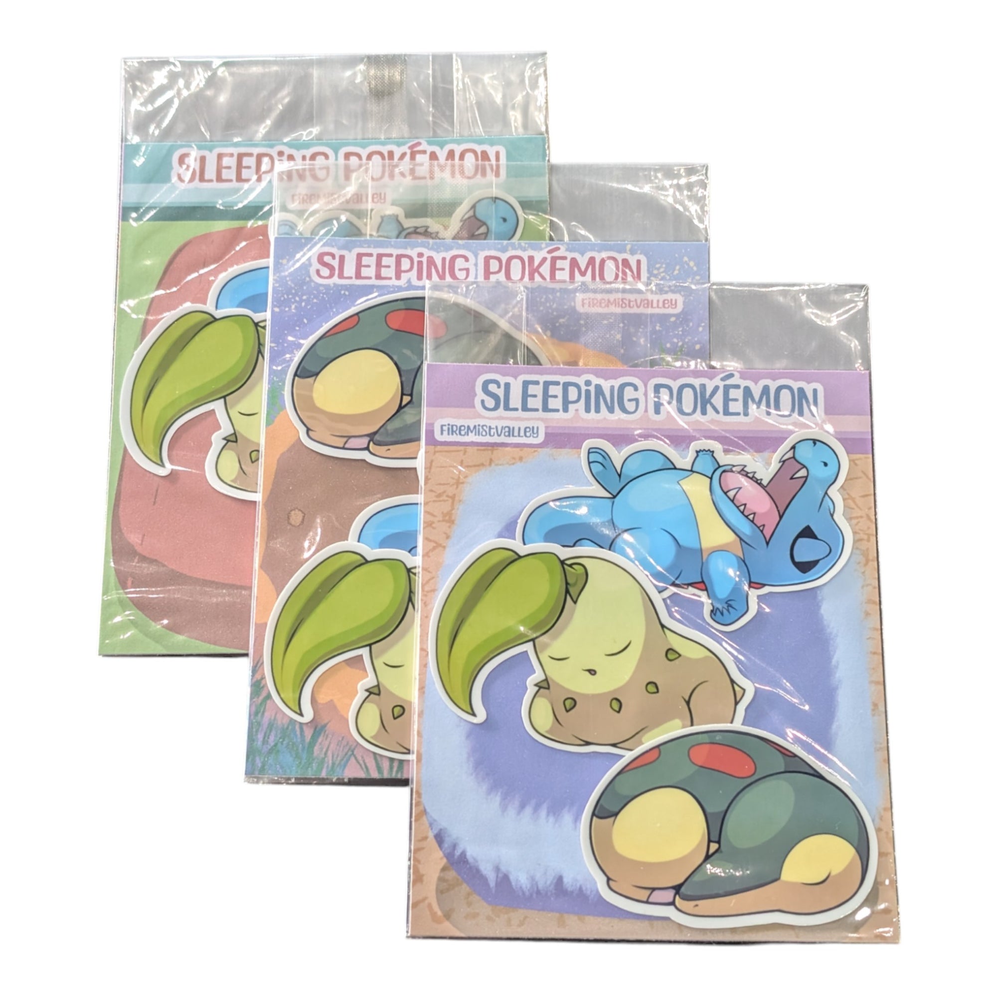 Artist Series - Sleeping Poke'pals - Set 3 - FireMistValley