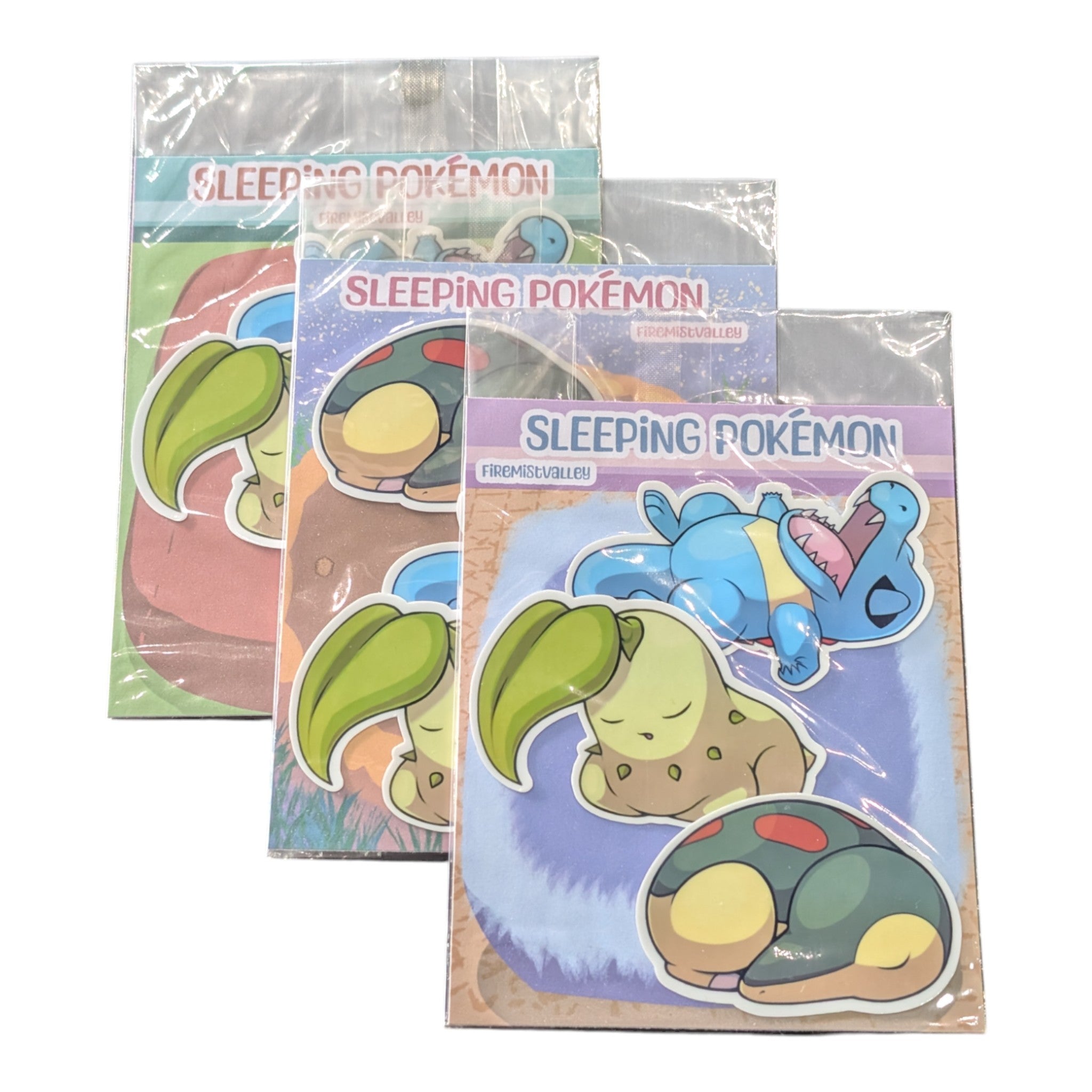 Artist Series - Sleeping Poke'pals - Set 3 - FireMistValley