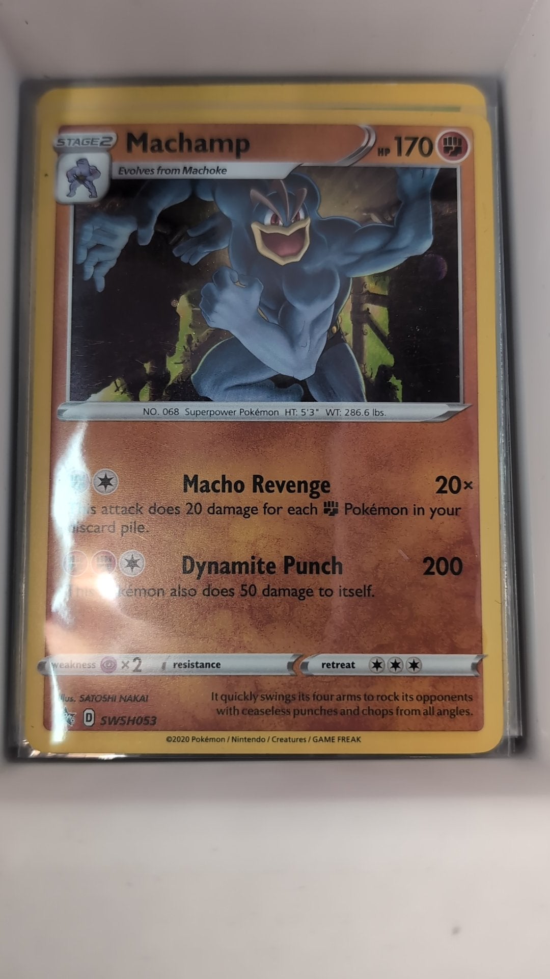 Image of Machamp Sword and Shield Promos #SWSH053