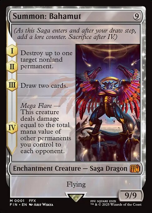 Image of Summon: Bahamut Final Fantasy (fin) #1