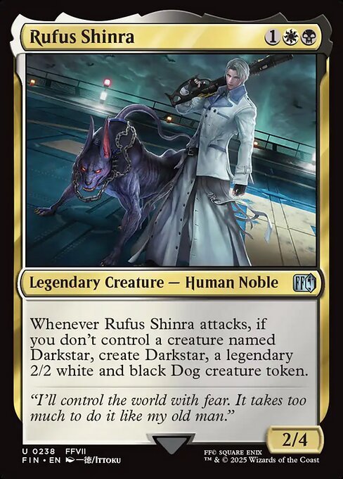 Image of Rufus Shinra Final Fantasy (fin) #238