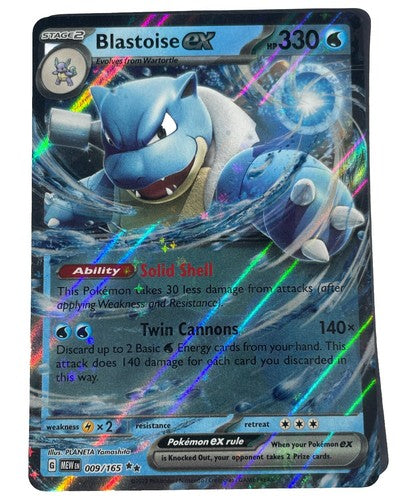 Blastoise EX (Jumbo) 151 Promos - MEW 009 - Scarlet & Violet PCL