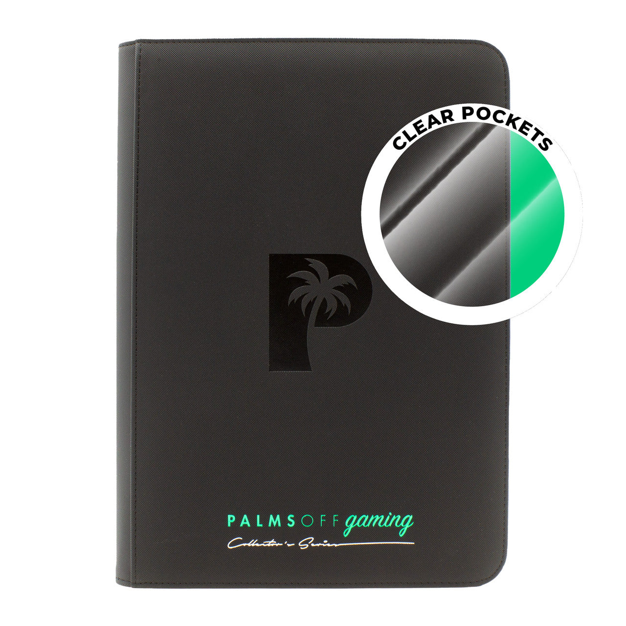 Collector's Series Top Loader Zip Binder - CLEAR - Palms Off Gaming - Pop Culture Larrikin