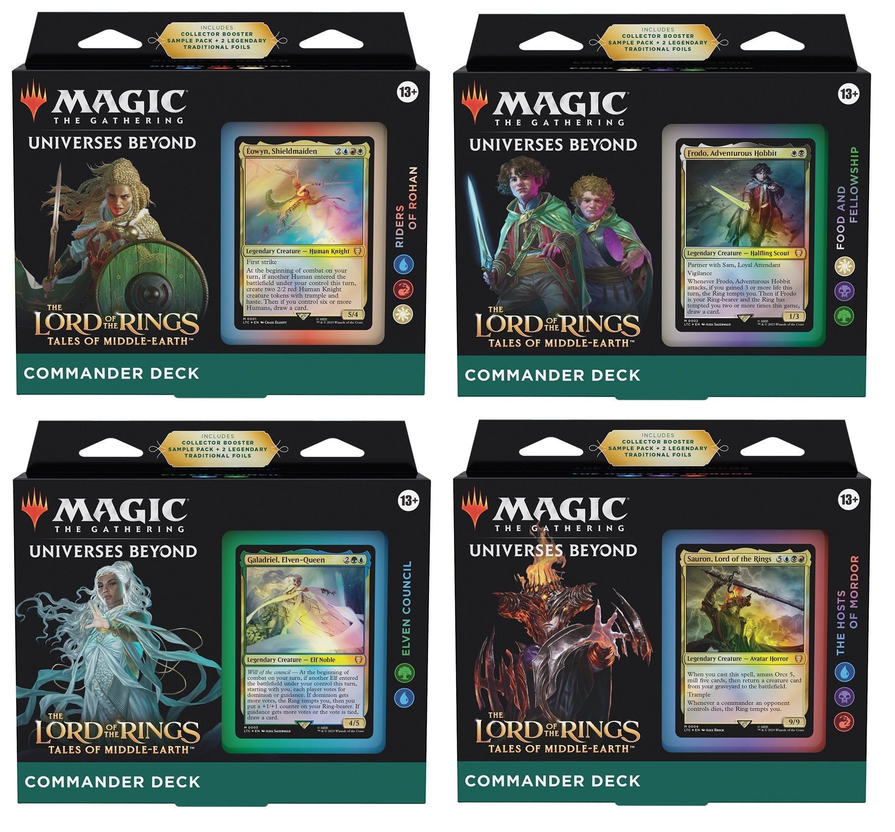 The Lord of the Rings Tales of Middle Earth - Commander Deck - Magic the Gathering