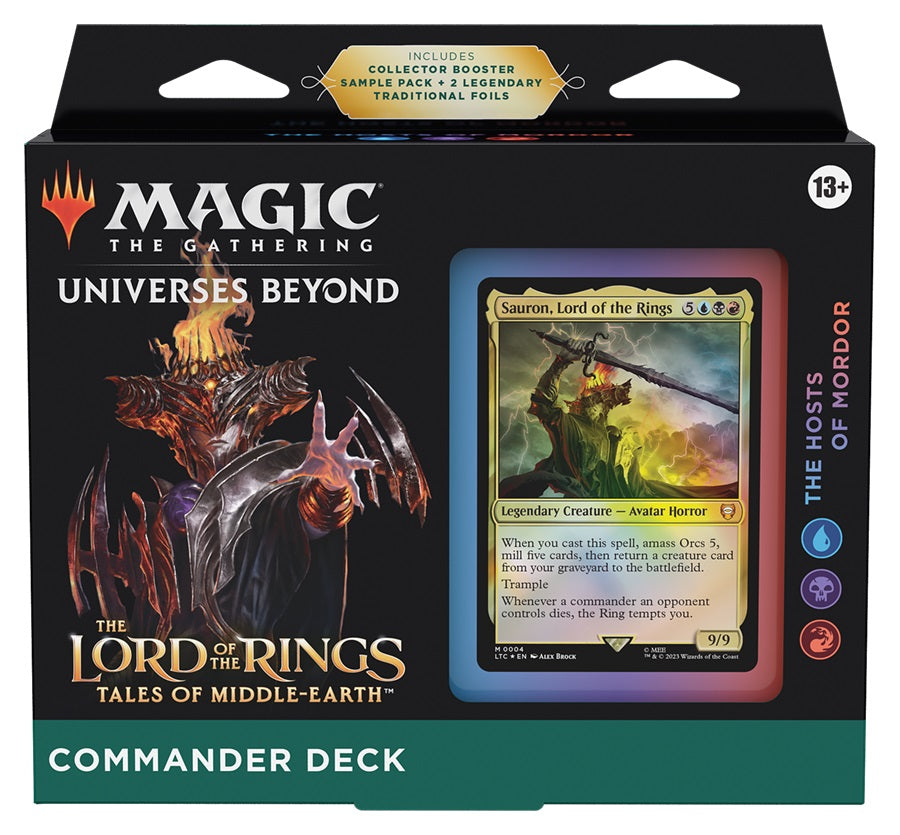The Lord of the Rings Tales of Middle Earth - Commander Deck - Magic the Gathering