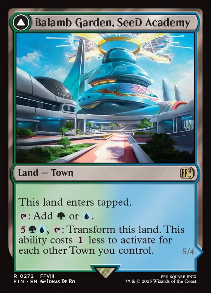 Balamb Garden SeeD Academy Final Fantasy - 272 - MTG C-AC