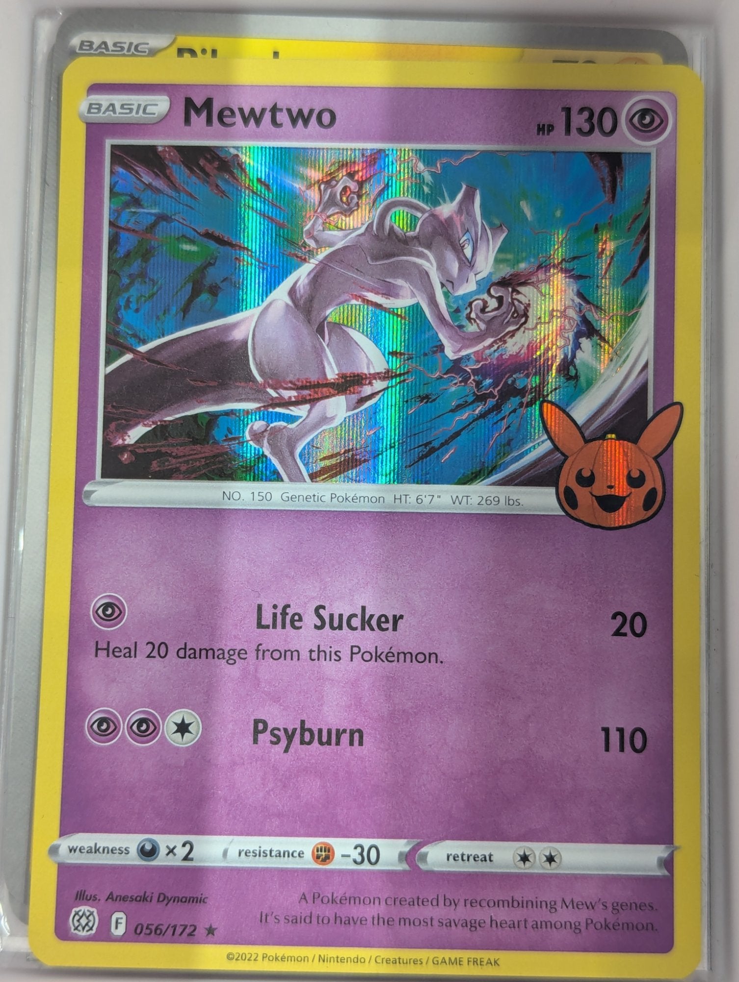 Image of Mewtwo Trick or Trade 2022 #56