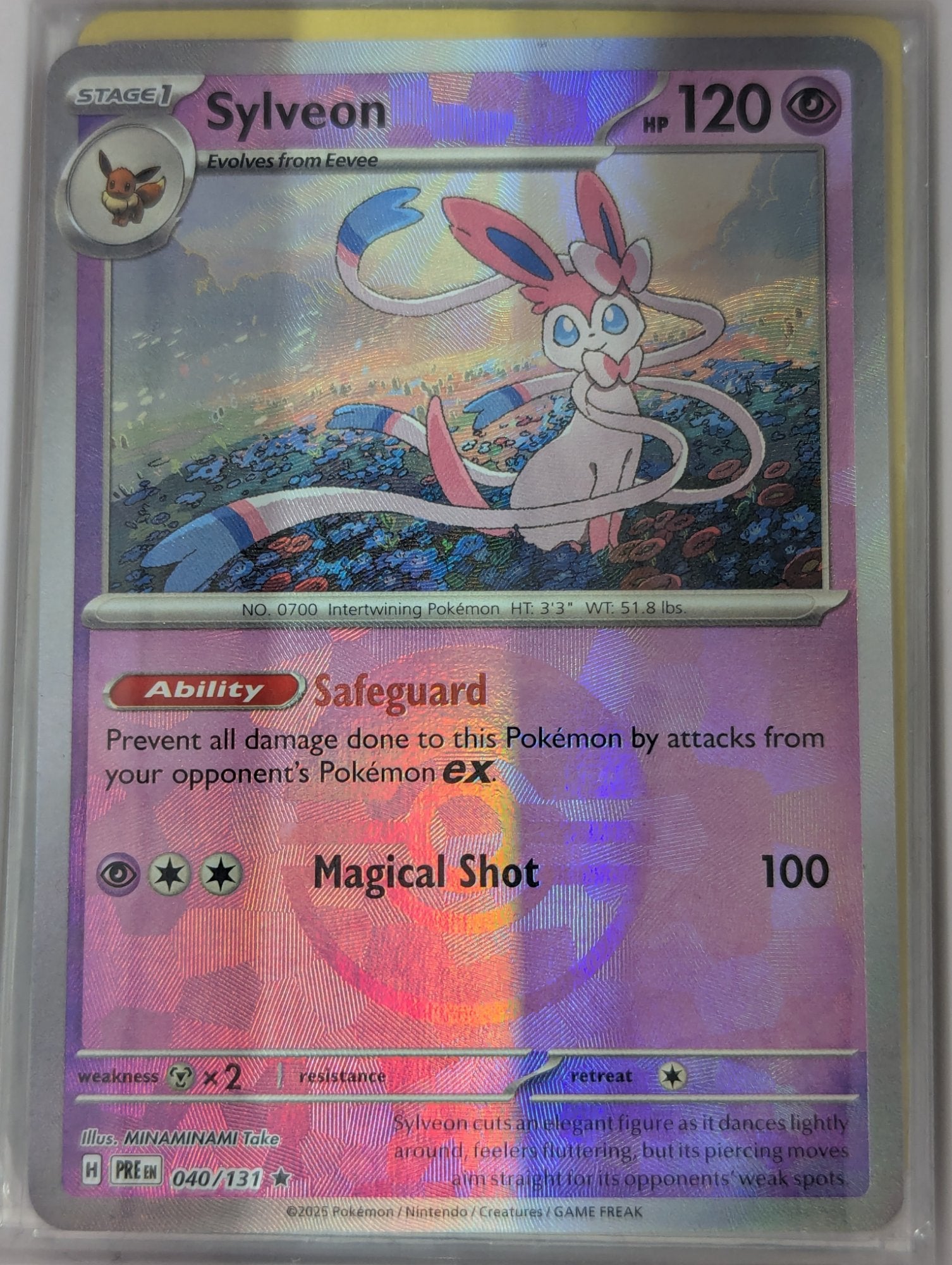 Image of Sylveon Prismatic Evolutions (PRE) #40