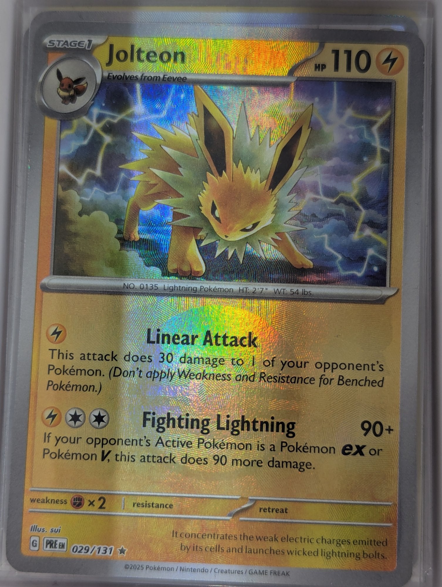 Image of Jolteon Prismatic Evolutions (PRE) #29