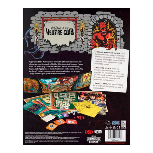 Image of D&D Stranger Things: Welcome to the Hellfire Club - Pop Culture Larrikin 