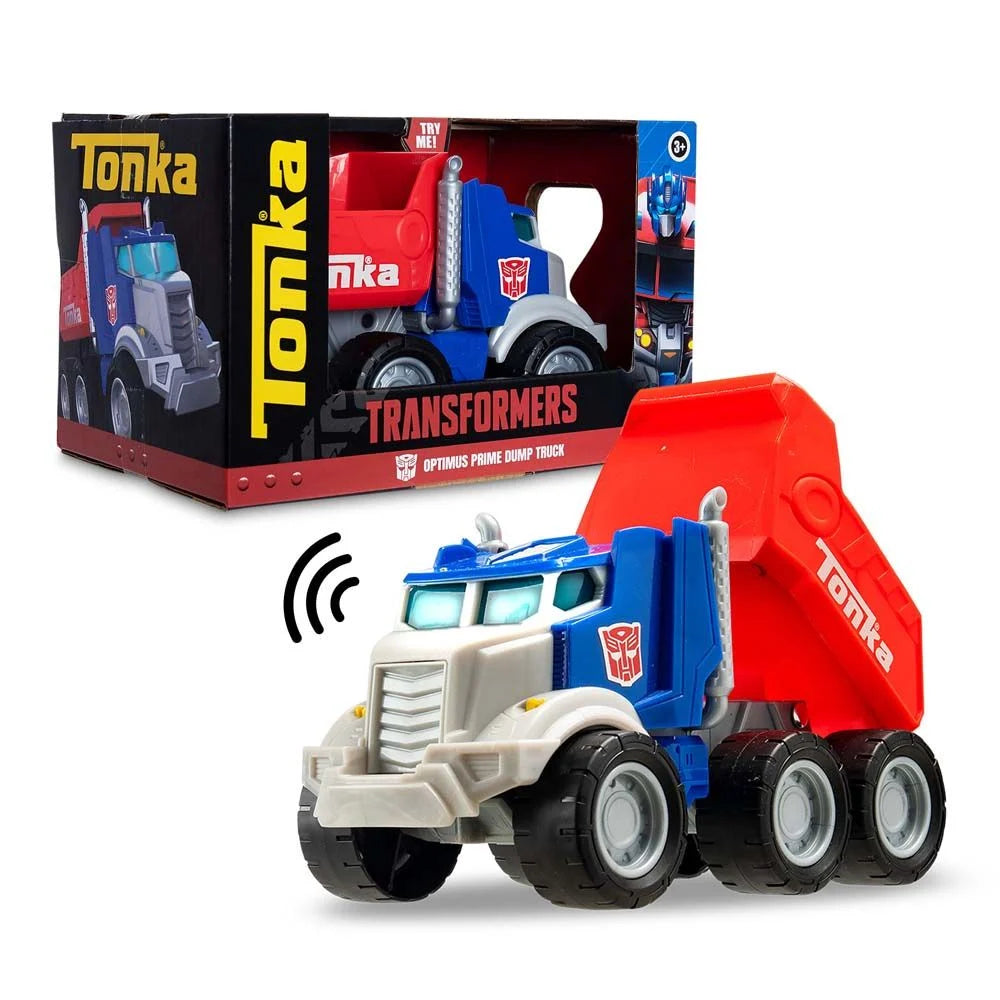 Tonka x Transformers Optimus Prime Dump Truck Toy