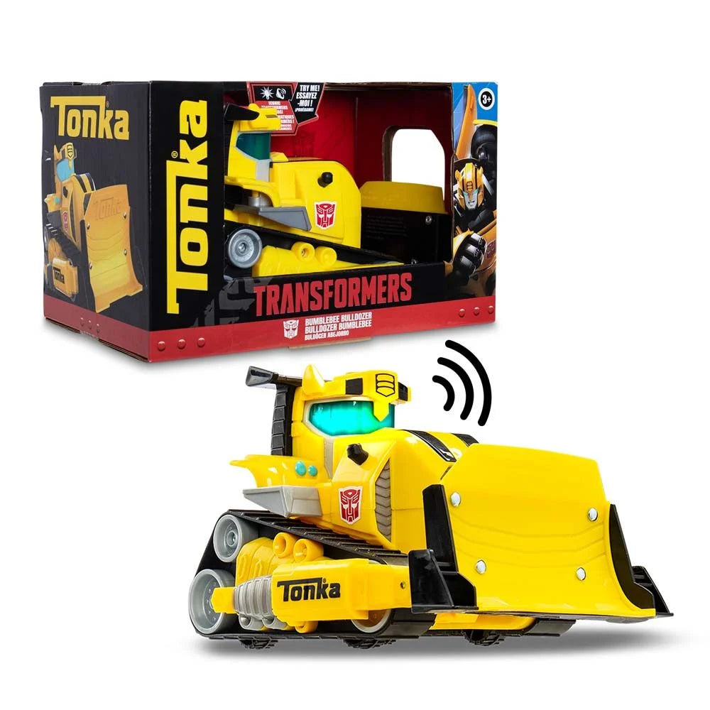 Tonka x Transformers Bumblebee Bulldozer Toy