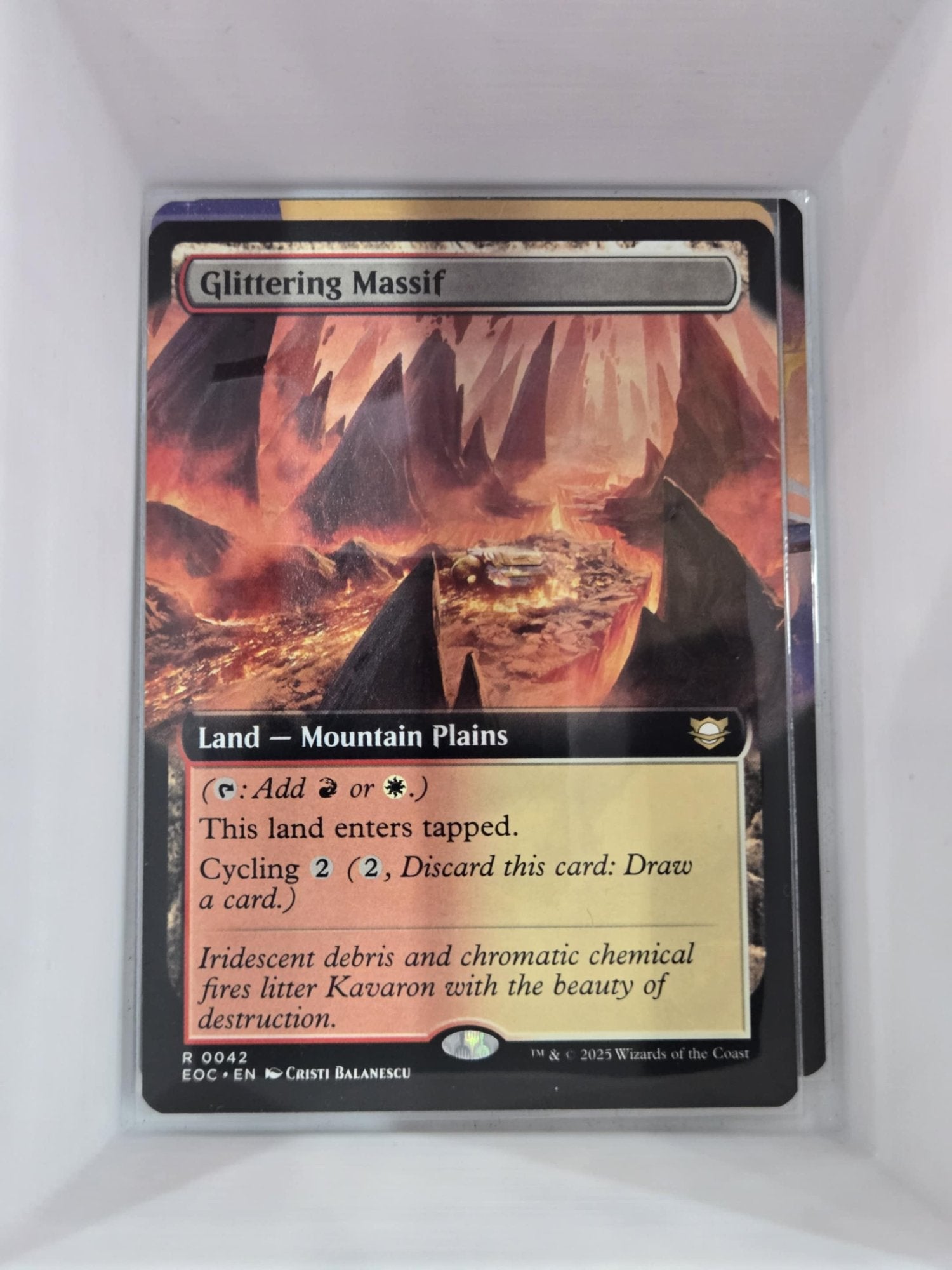 Image of Glittering Massif Edge of Eternities Commander (EOC) #42