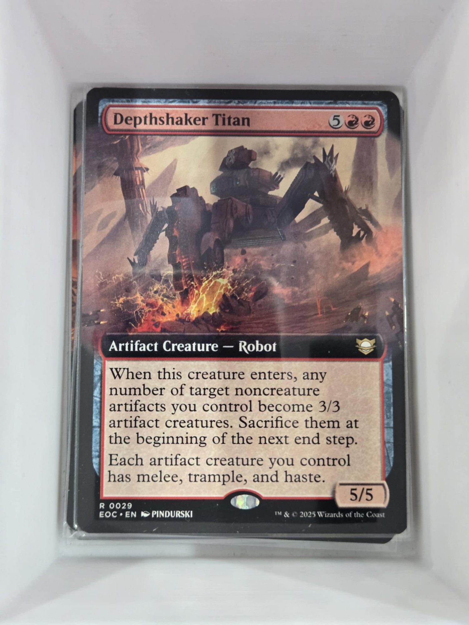 Image of Depthshaker Titan Edge of Eternities Commander (EOC) #29