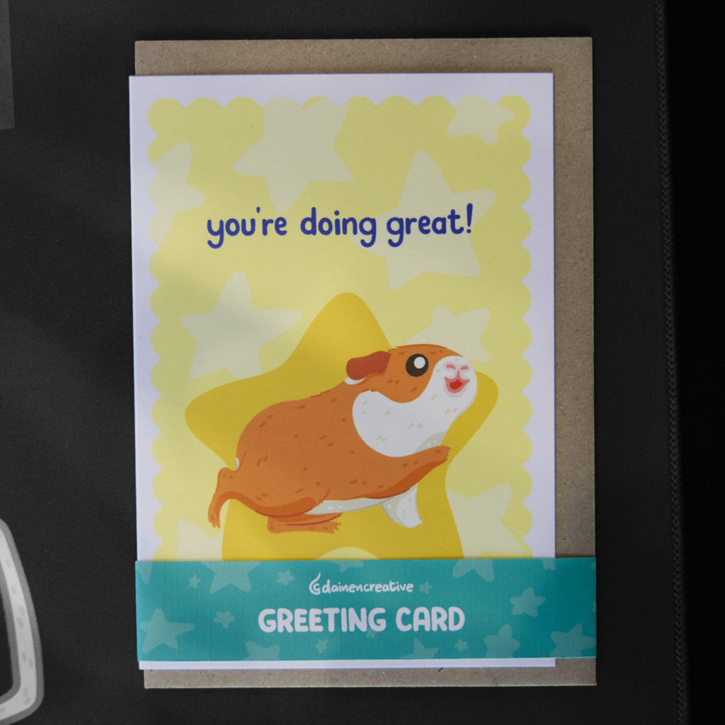 Greeting Card - Pigtatos - Dainencreative