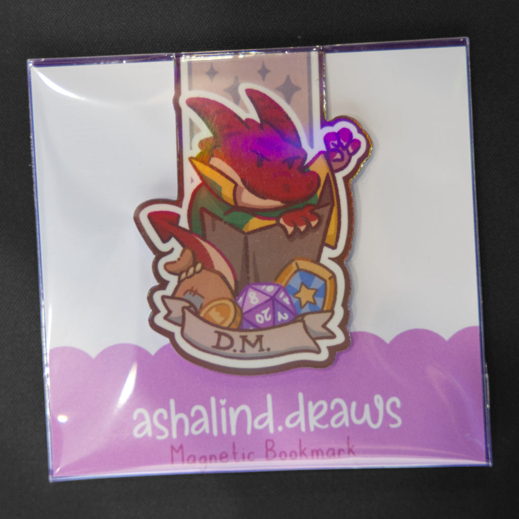 Magnetic Bookmarks - D&D - @ashalind.draws