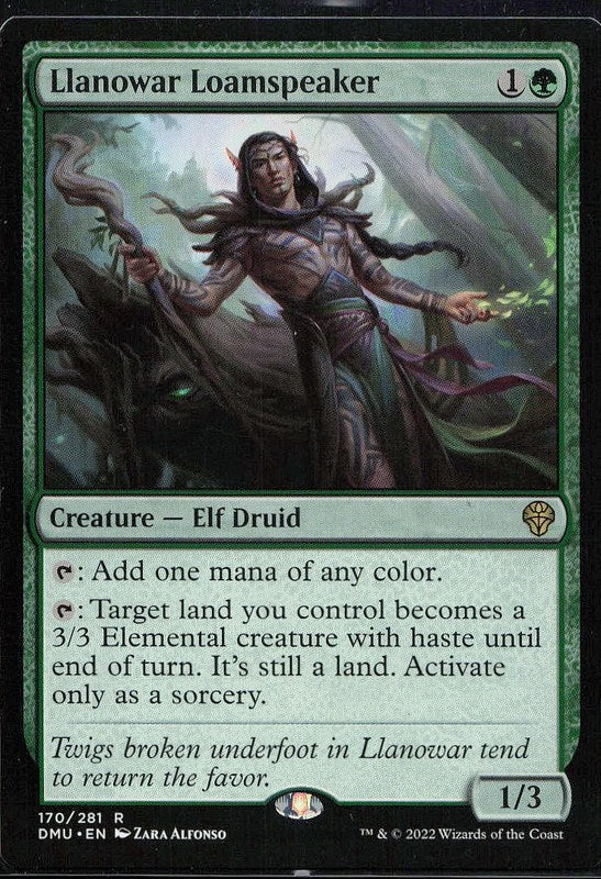 Llanowar Loamspeaker #170 Dominaria United en
