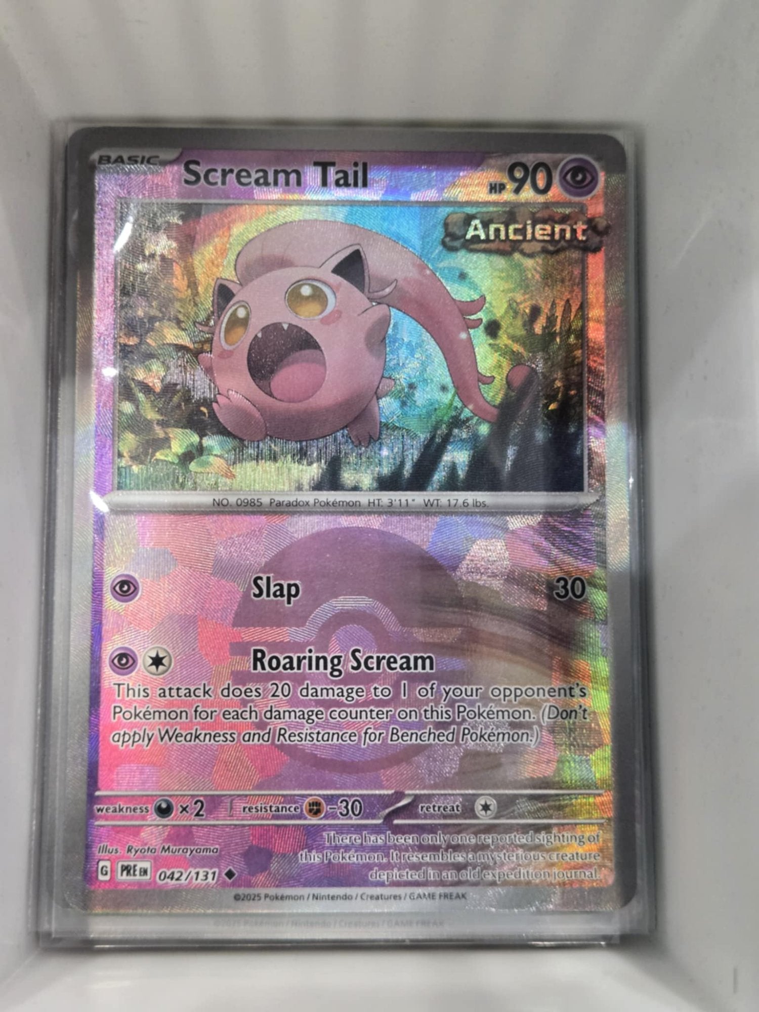 Image of Scream Tail Prismatic Evolutions (PRE) #42