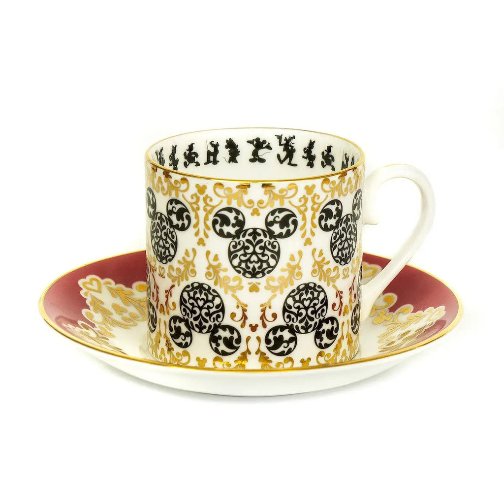Mickey Mouse - Modern - Cup & Saucer - The English Ladies Co - official extra