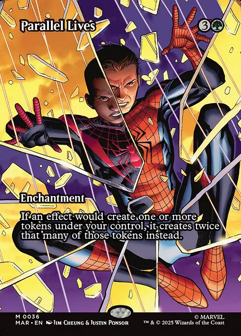 Parallel Lives #36 Borderless Inverted MAR Marvel Universe EN MTG