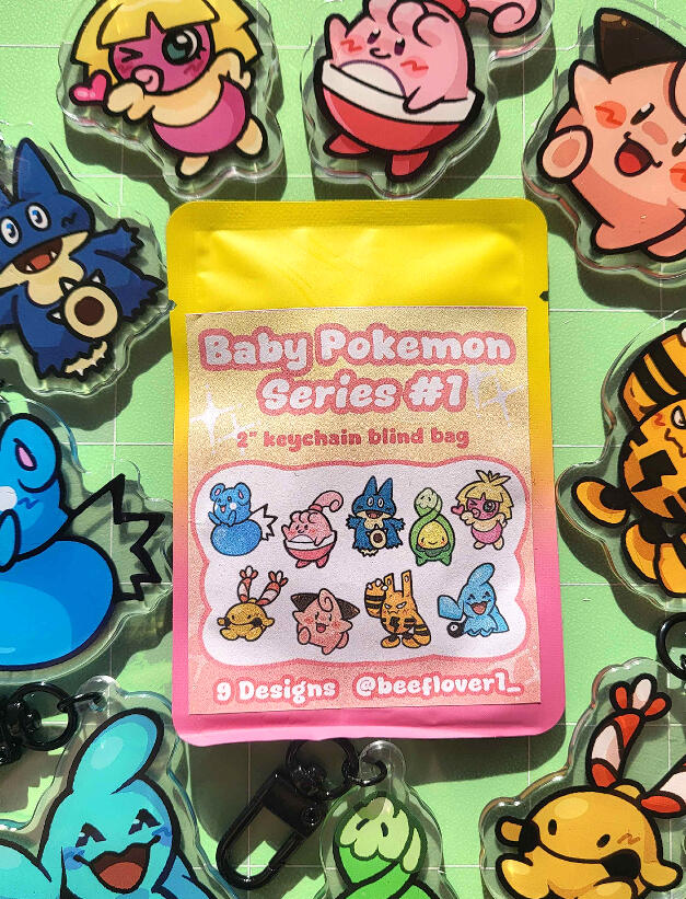 Baby Pokemon Series #1 Blind bag - @beeflover1_ - Local Artist