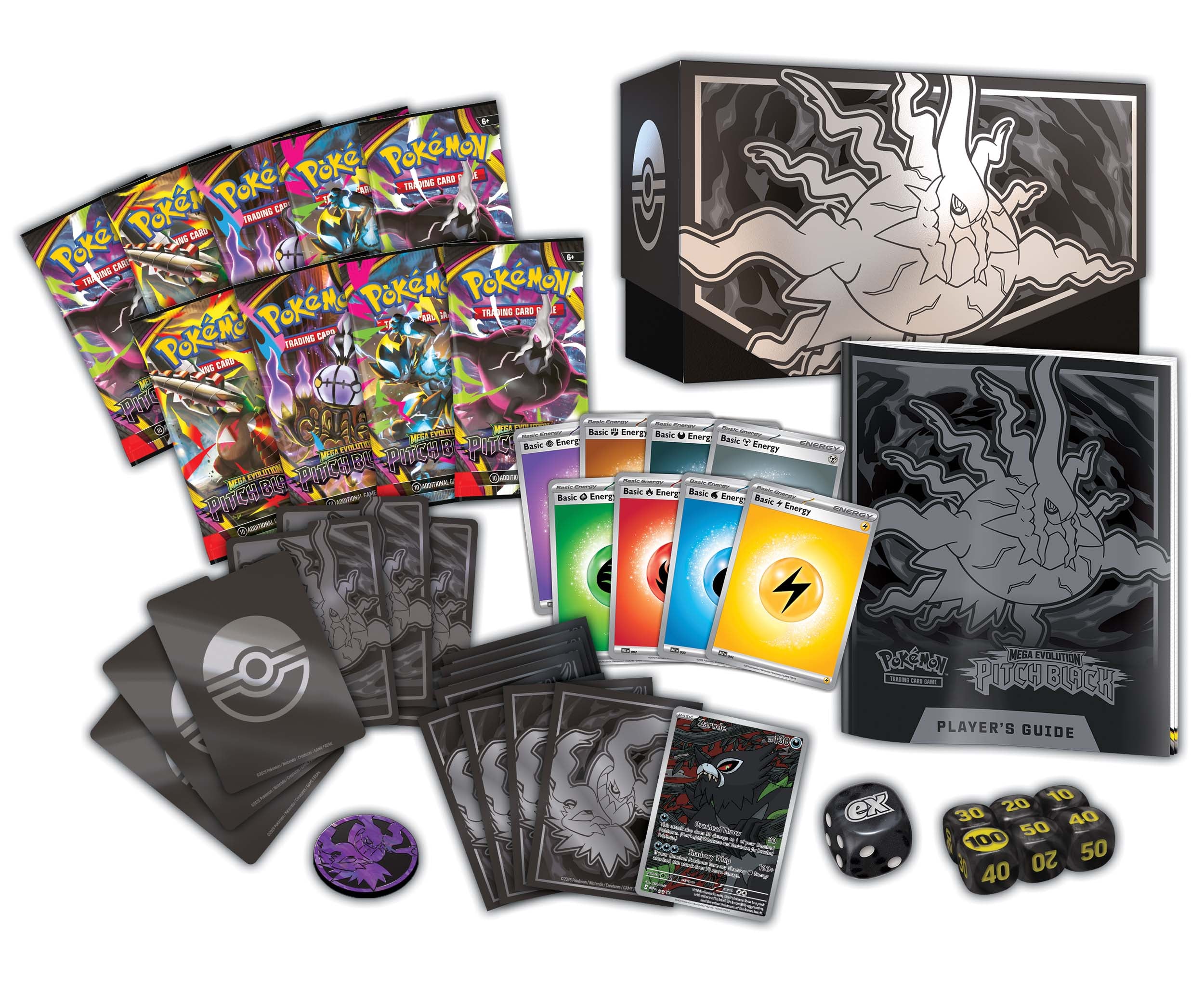ME Pitch Black - Elite Trainer Box Pokemon TCG