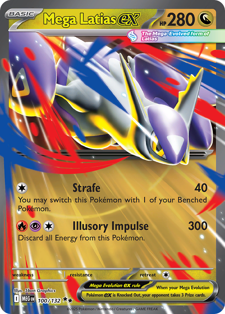 Mega Latias ex #100 Mega Evolution en