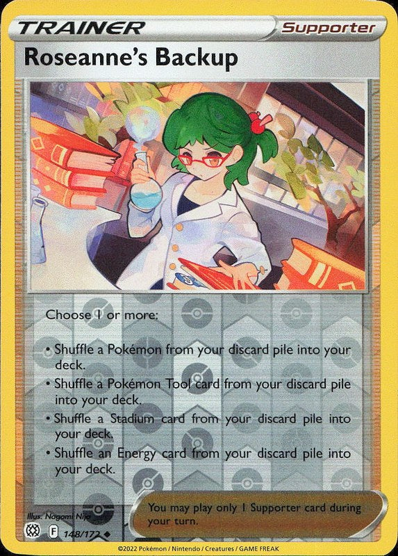 Roseanne's Backup #148 reverse_holo Brilliant Stars en