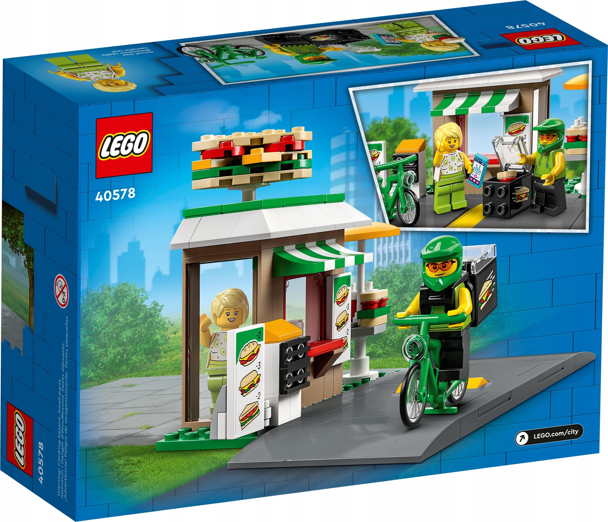 LEGO City Sandwich Shop Promo Set 40578 - Pop Culture Larrikin 