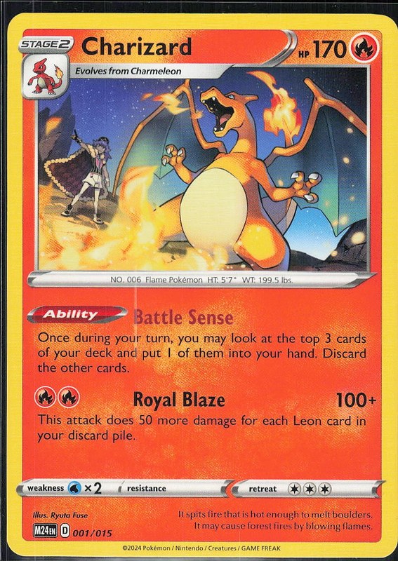 Charizard #1 McDonald's Promos en