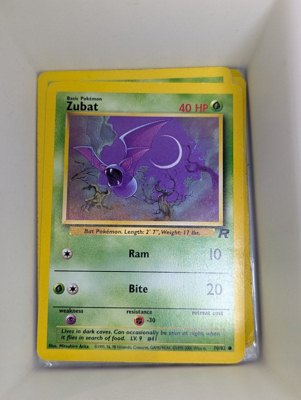 Zubat #70 Team Rocket en