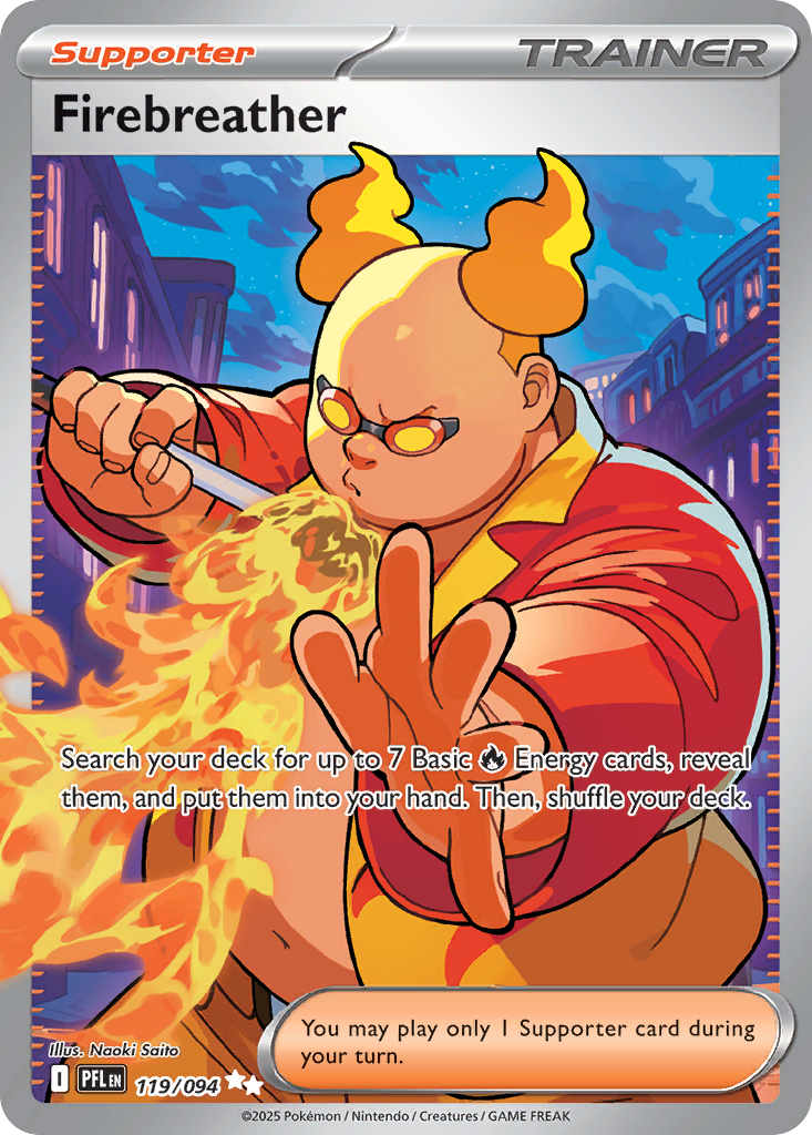 Firebreather #119 Phantasmal Flames en
