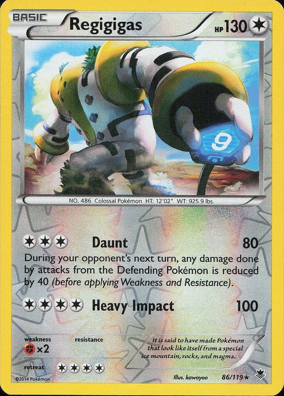 Regigigas #86 reverse_holo Phantom Forces en