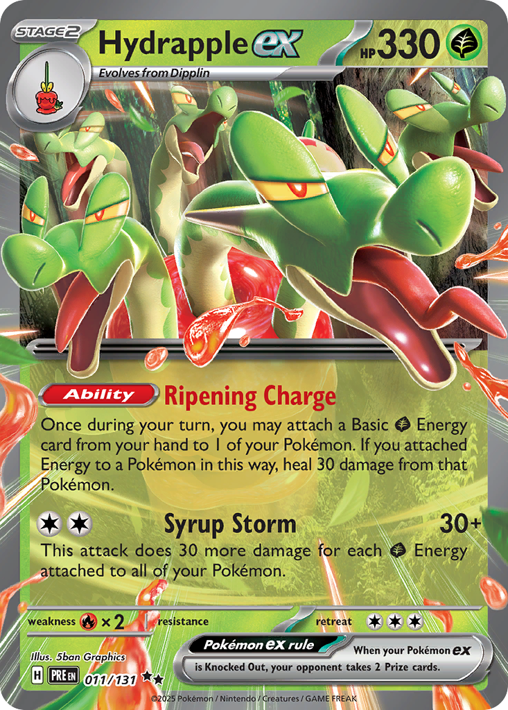 Hydrapple ex #11 Prismatic Evolutions en