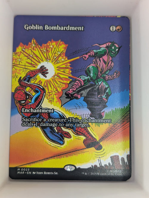 Image of Goblin Bombardment Marvel Universe (MAR) #23