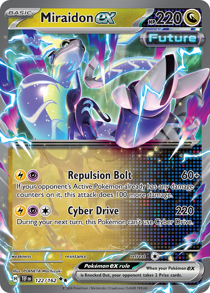 Miraidon ex #122 Temporal Forces en
