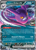 Team Rocket's Crobat ex #122 Destined Rivals en