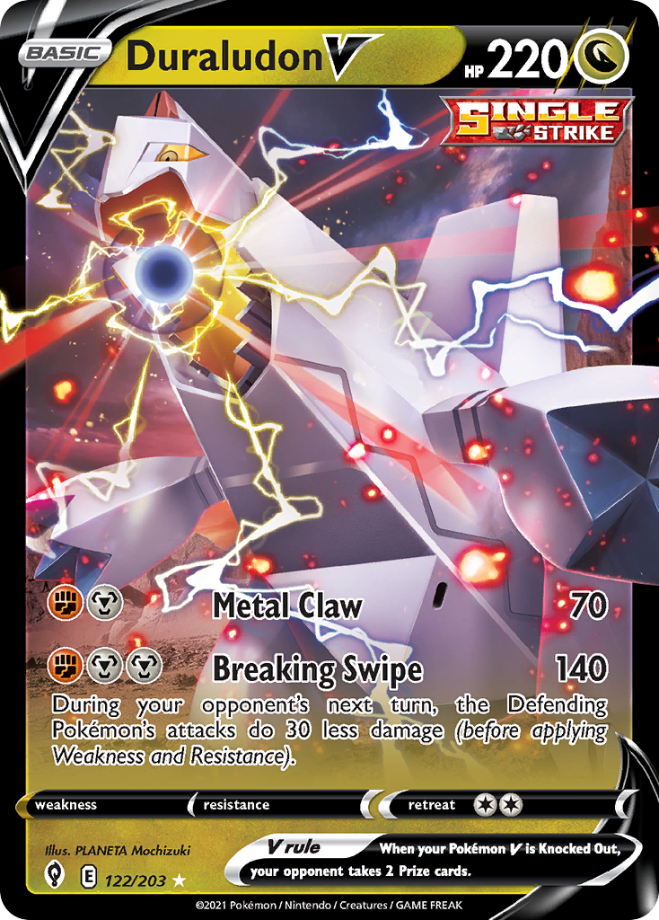 Duraludon V #122 Evolving Skies en