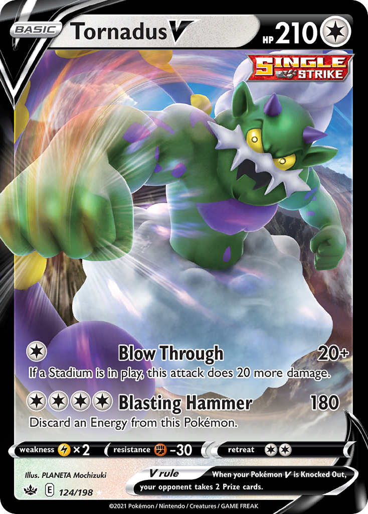 Tornadus V #124 Chilling Reign en