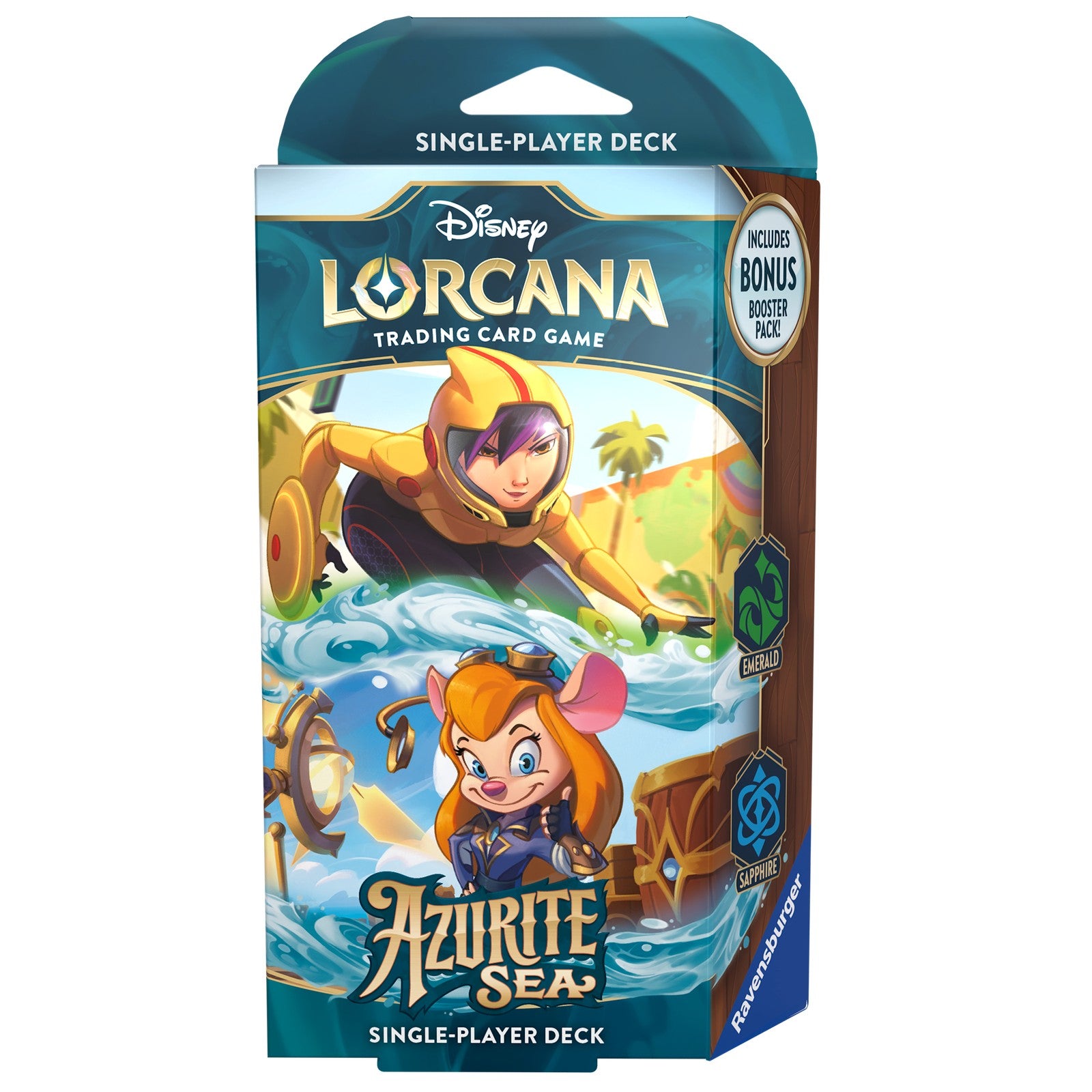 DLC S6 Azurite Sea Single-Player Deck: Emerald & Sapphire - Pop Culture Larrikin 