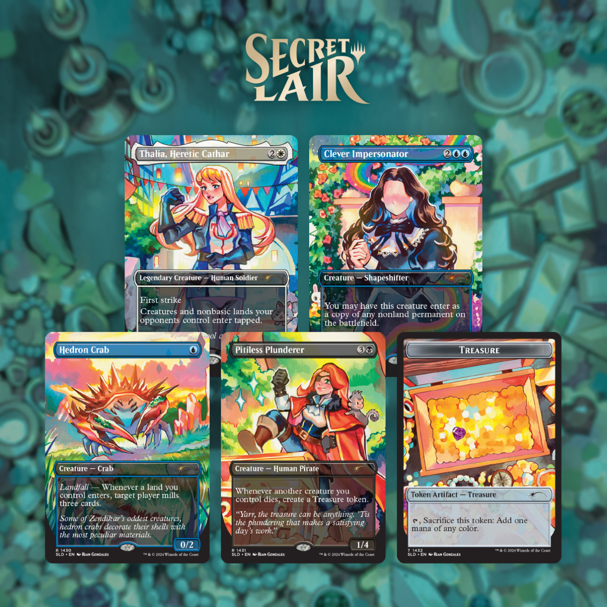 Pick ‘em & Stick ‘em - MTG Secret Lair set - Pop Culture Larrikin 