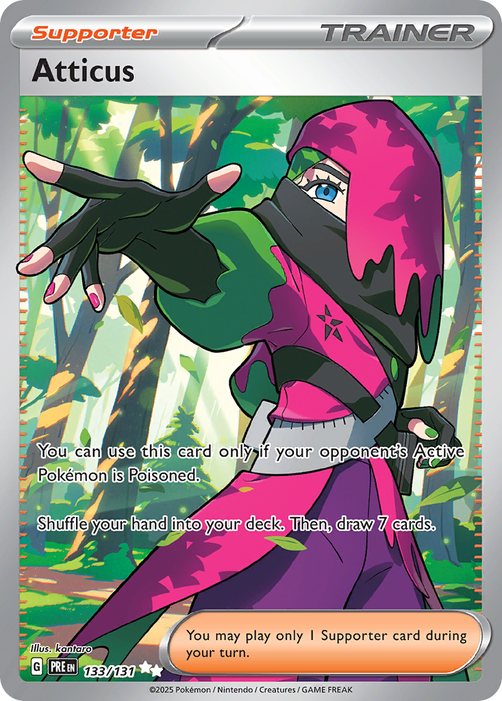 Atticus #133 Prismatic Evolutions en