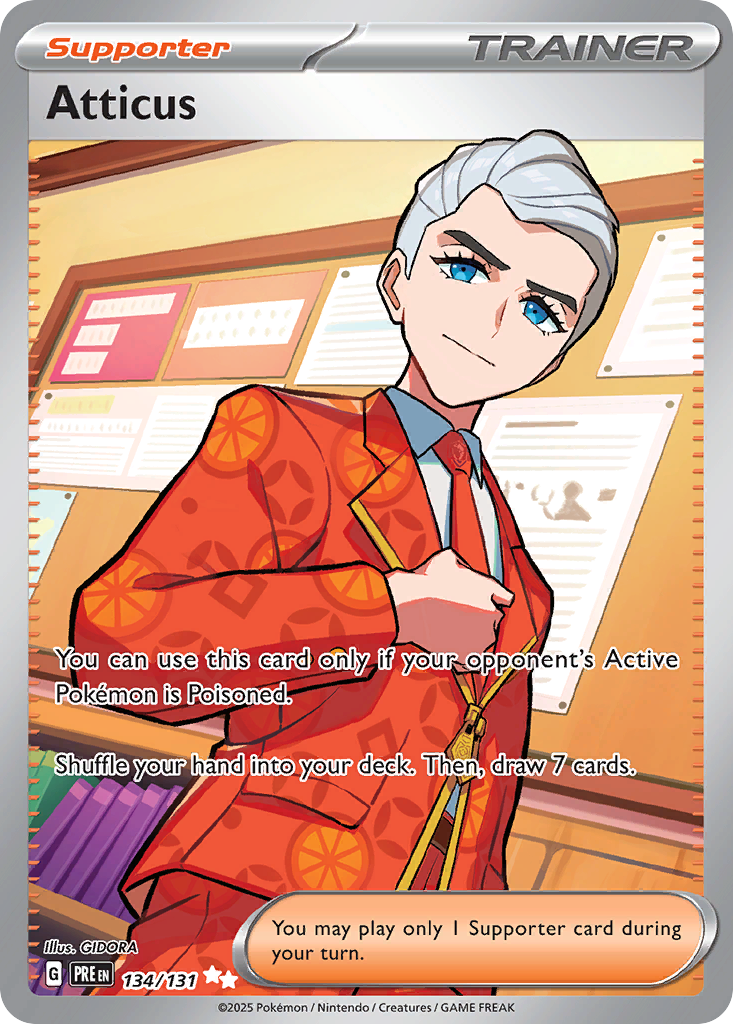 Atticus #134 Prismatic Evolutions en