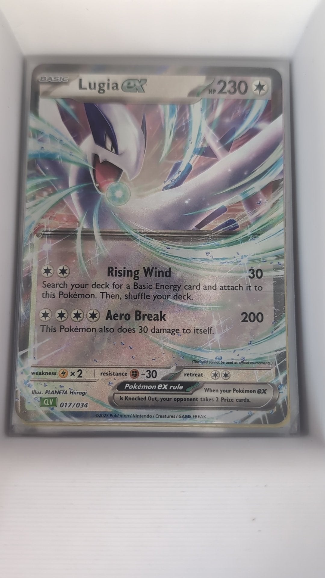Image of Lugia ex Pokemon Trading Card Game ClassicVenusaur (CLV) #017