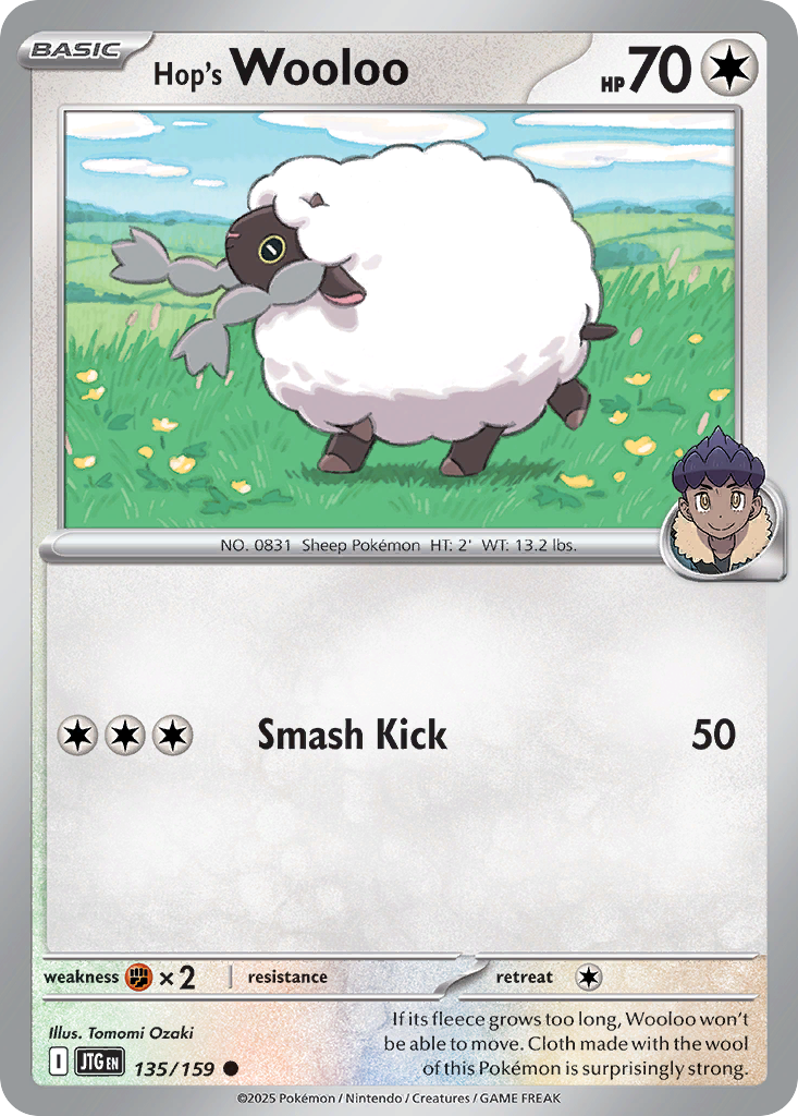 Hop's Wooloo #135 Journey Together en
