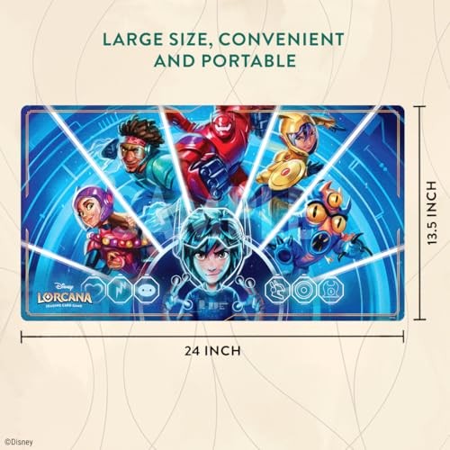 DLC S7 Archazia's Island Playmat: We Could Be Immortals (Big Hero 6) - Pop Culture Larrikin 