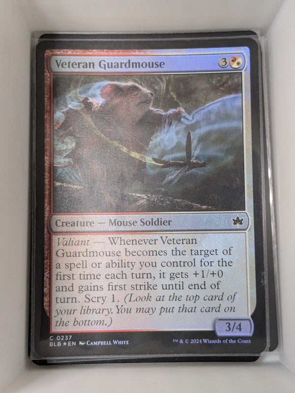 Veteran Guardmouse #237 Foil Bloomburrow en