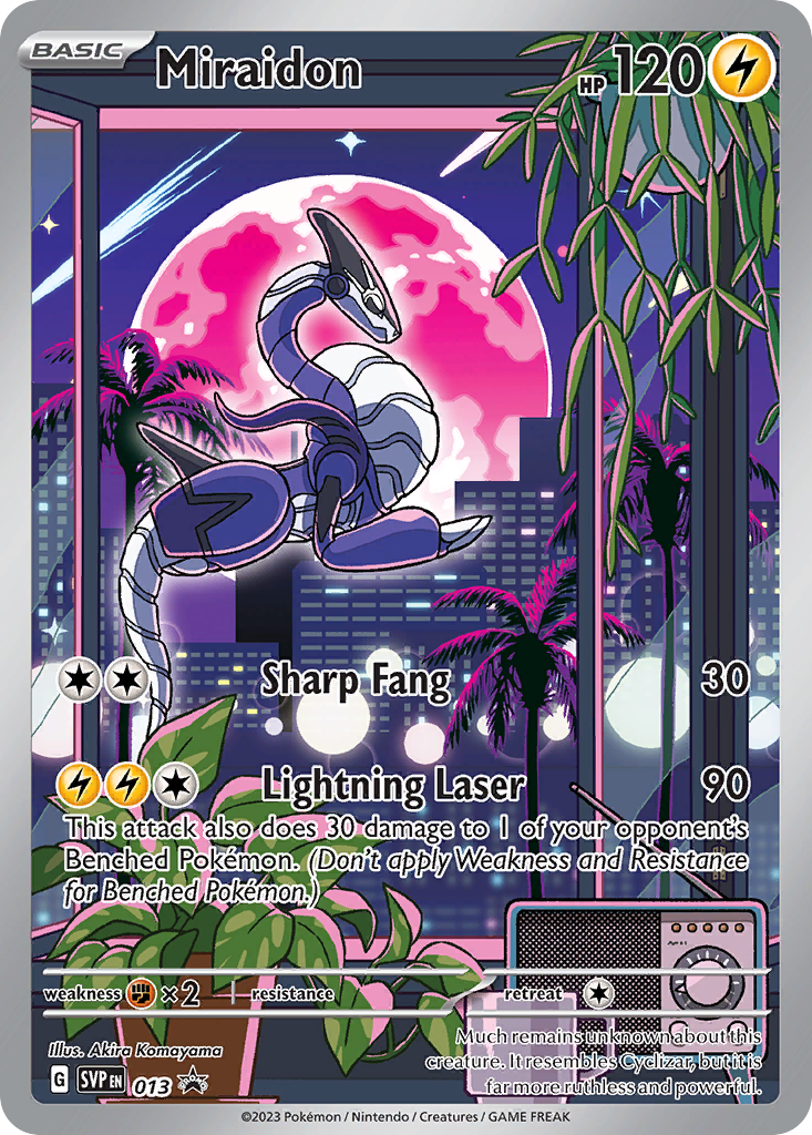 Miraidon #13 Scarlet & Violet Promos en